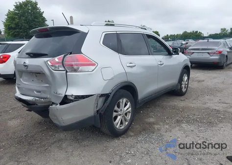 2016 Nissan Rogue Sv из США, поврежденный, VIN 5N1AT2MV0GC923144